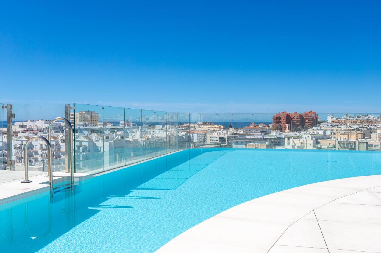 Green Infinity Luxury Apartment By Ghr Rentals Estepona Bagian luar foto